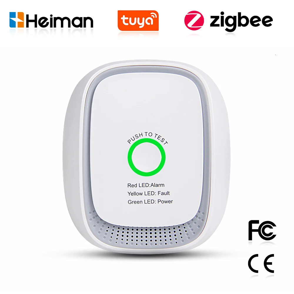 Home Security System - HEIMAN Zigbee Tuya Sensor Gas Mudah