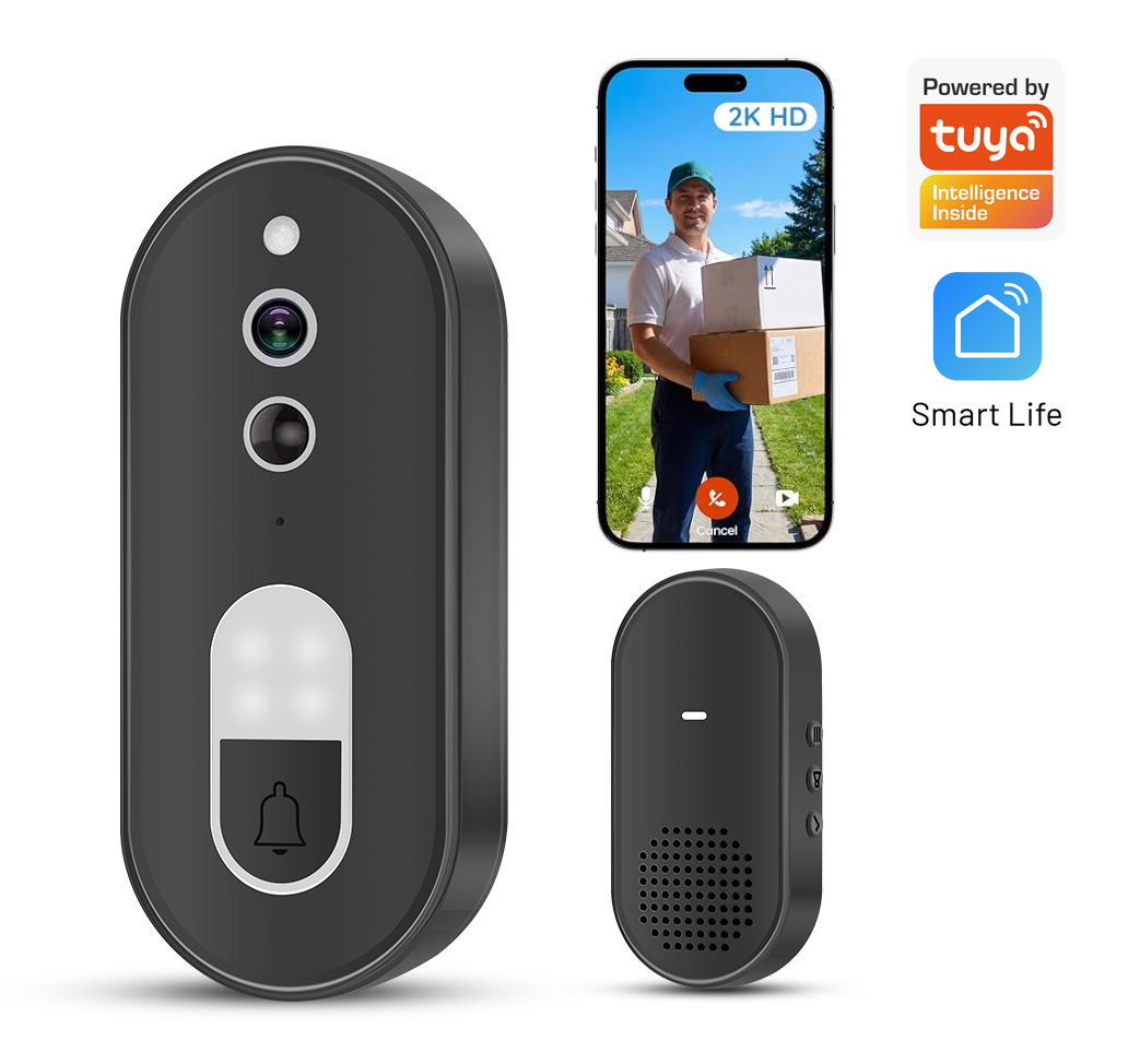 Home Security Premium - Tuya 1080P HD Bel Pintu Video