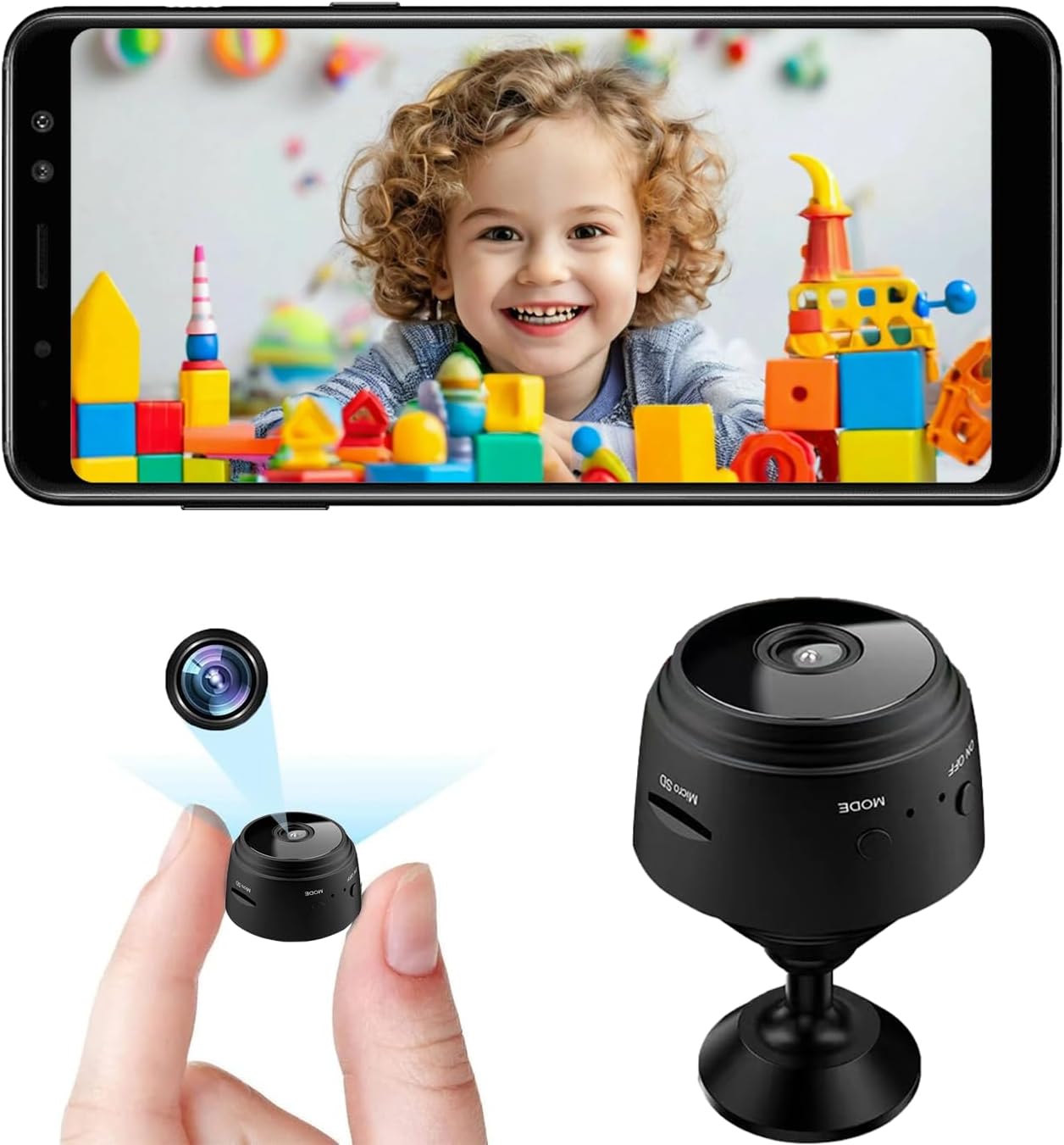 Home Security No Wifi Needed - Kamera Keamanan Mini, Kamera WiFi HD