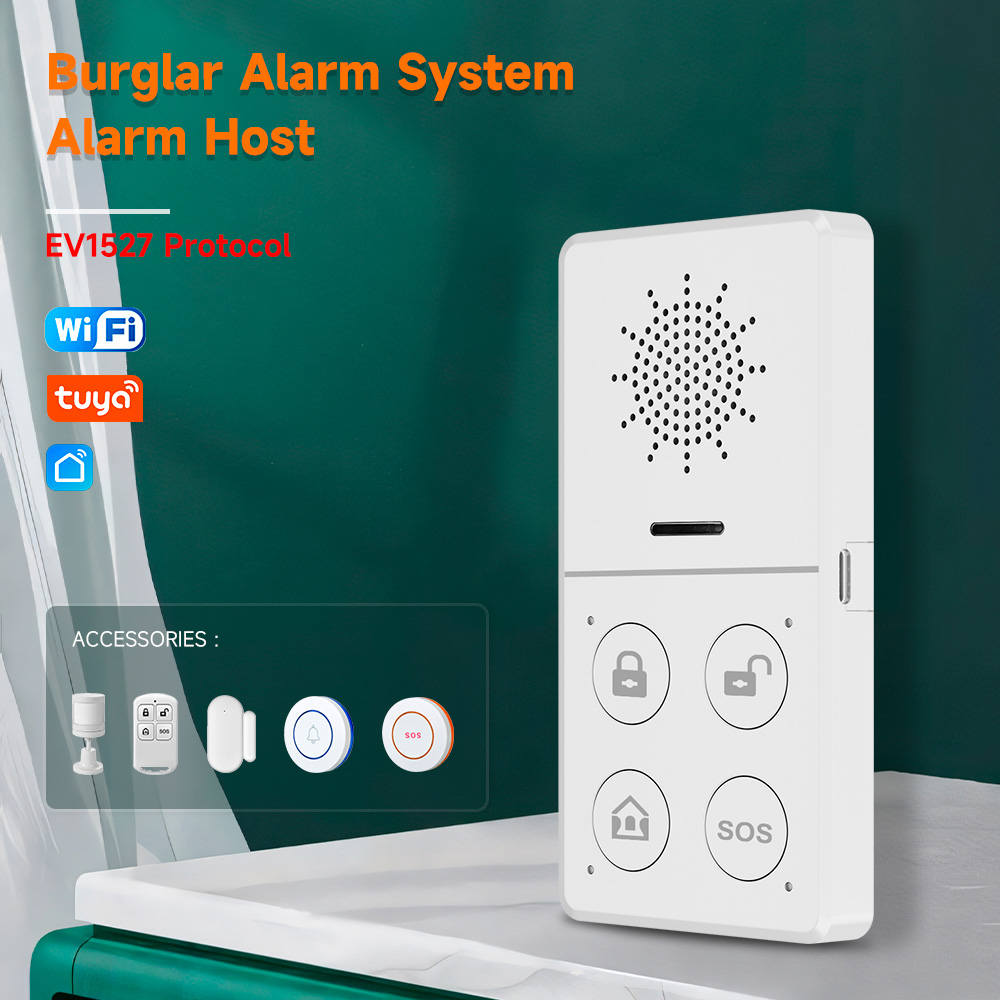 Home Security Technician - Tuya Alarm keamanan Wifi tanpa kabel,