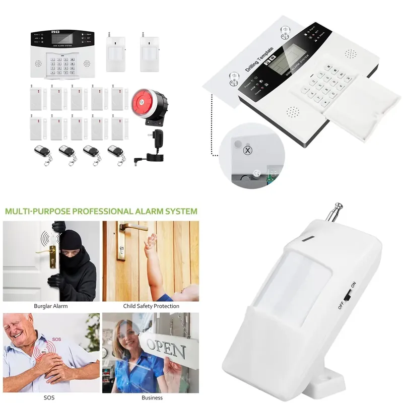 Home Security Kit - Kit Alarm Pencuri Rumah Sistem Alarm