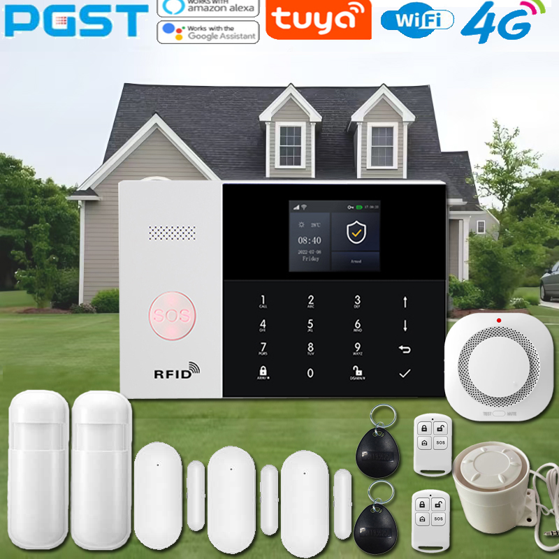 Home Security Kit - PGST PG-105 Sistem Alarm Keamanan Rumah