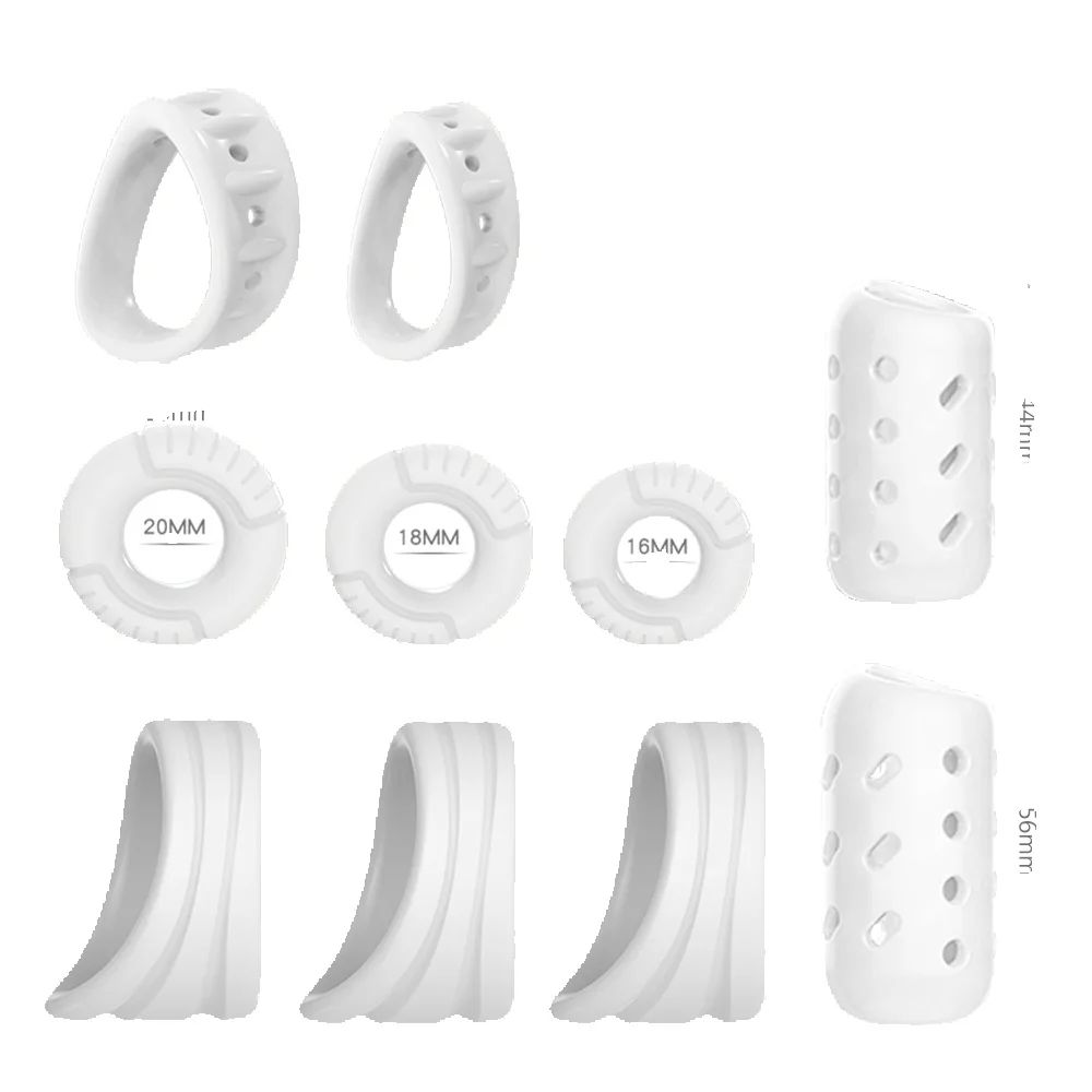 Home Security Ring - Silicone Male Foreskin Corrector Penis Rings