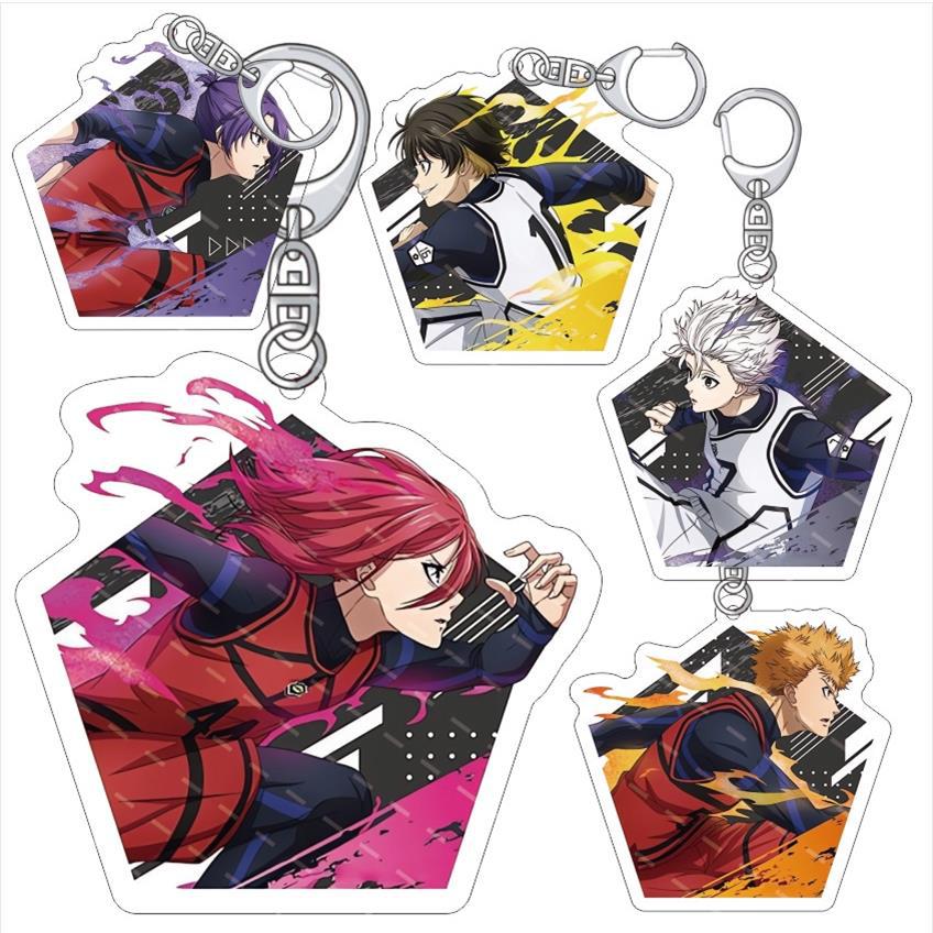 Home Security Ring - Gantungan Kunci Akrilik Anime Blue Lock,