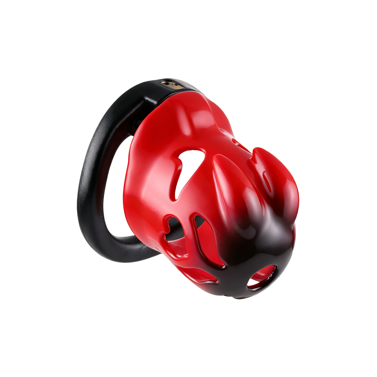 Home Security Ring - 5Ring Male Chastity ABS Cage Cock