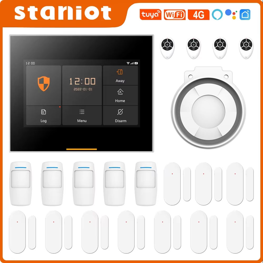 Home Security Technician - Staniot 433MHz Wireless Wifi 4G Sistem