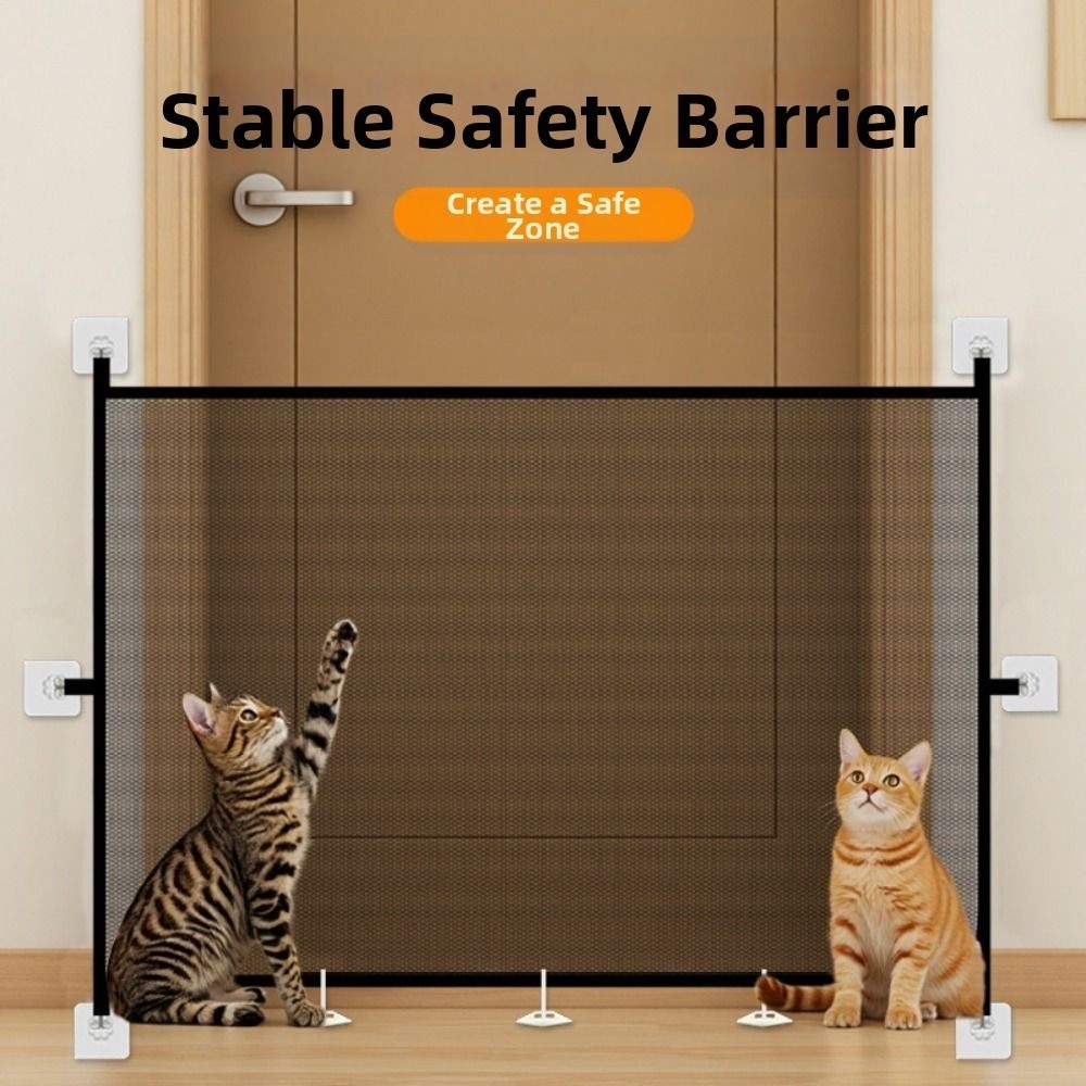 Home Security Fence - Pagar Penghalang Hewan Peliharaan Portabel Lipat