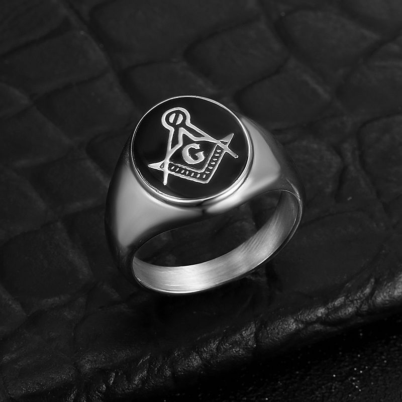 Cincin Freemason Bulat Pria Vi - Home Security Ring ulasan dan harga