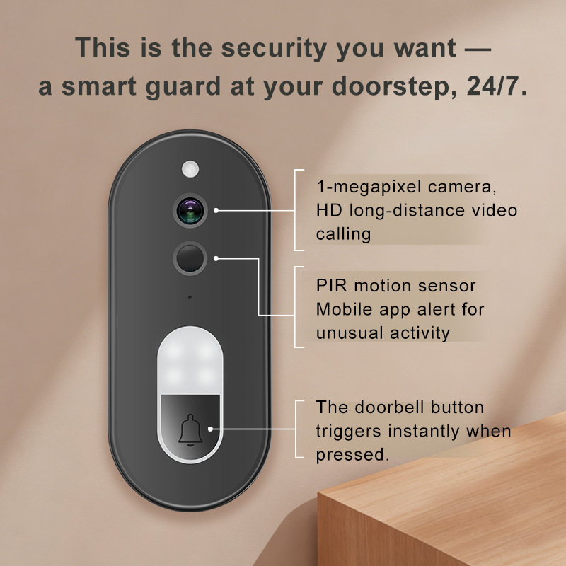 Tuya 1080P HD Bel Pintu Video  - Home Security Premium ulasan dan harga