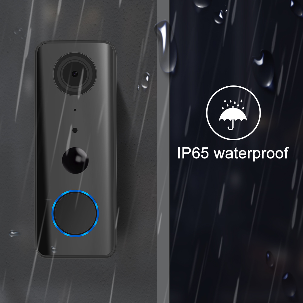 2MP 1080P Tuya APP Bluetooth K - Peephole Camera Viewer ulasan dan harga