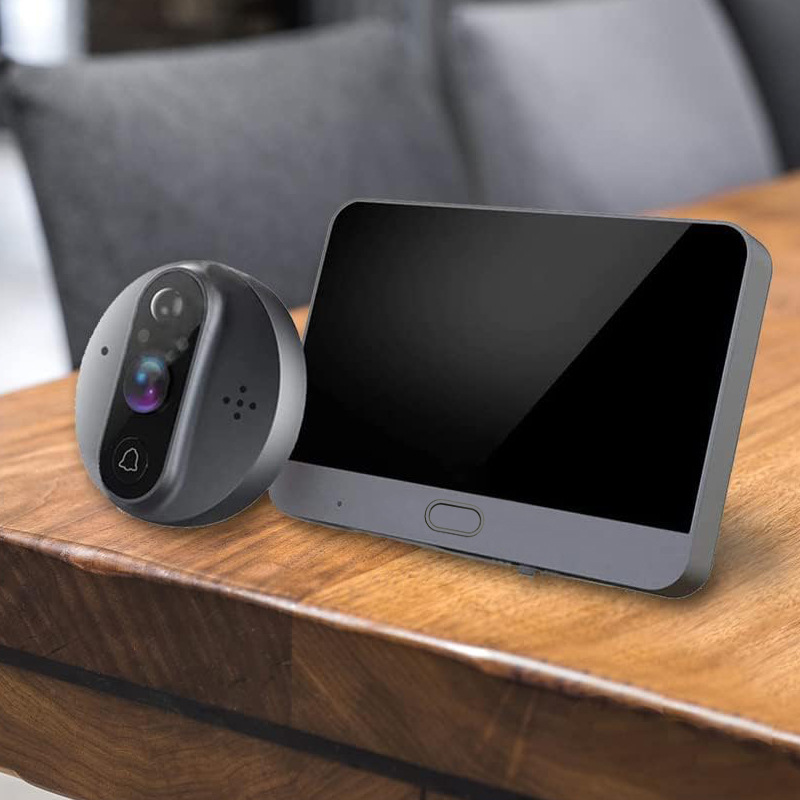 Tuya Smart Life 3MP 1080P WiFi - Peephole Camera Viewer ulasan dan harga