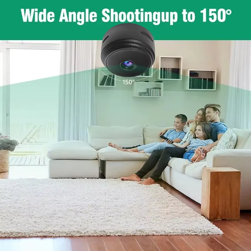 Kamera Keamanan A9 Mini WiFi H - Home Security Technician ulasan dan harga