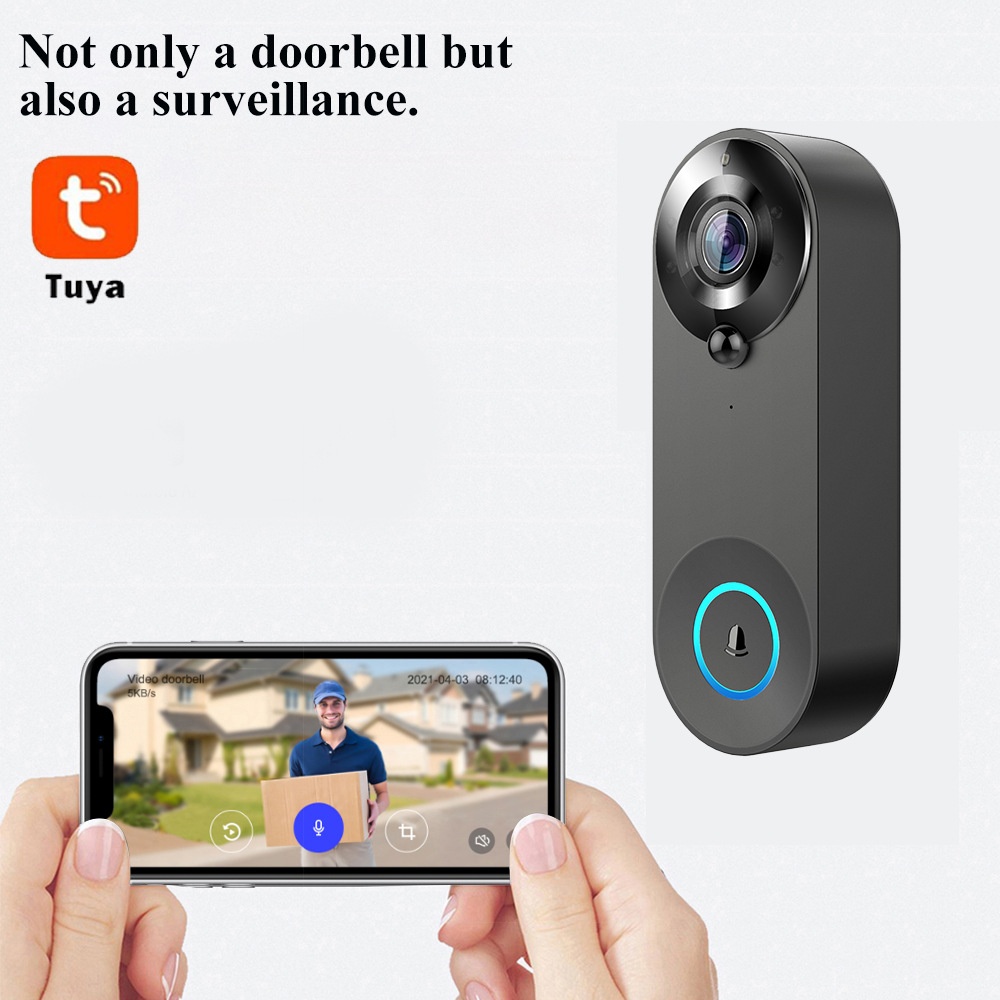 Tuya 1080P Bel Pintu WIFI Nirk - Home Security Premium ulasan dan harga