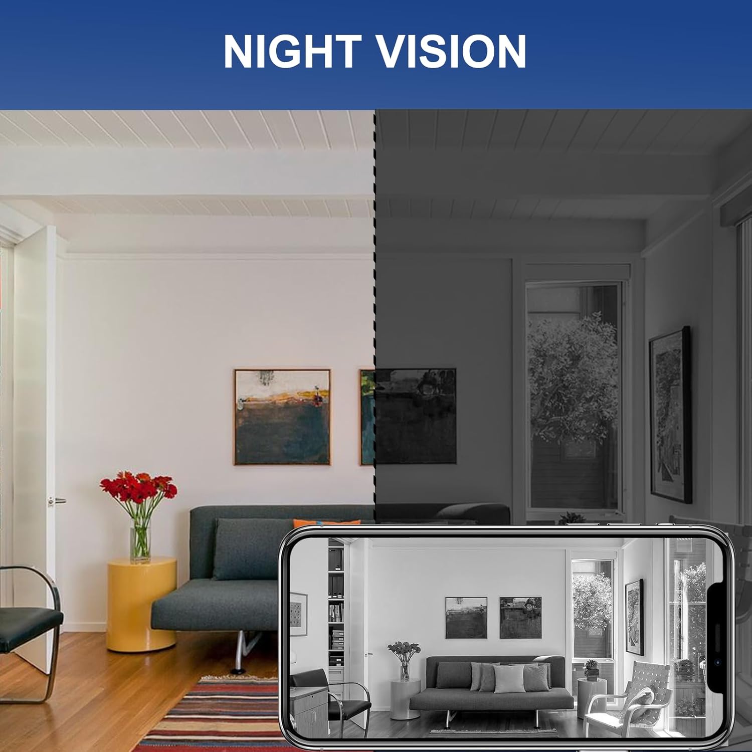 Kamera Keamanan Mini, Kamera W - Home Security No Wifi Needed ulasan dan harga