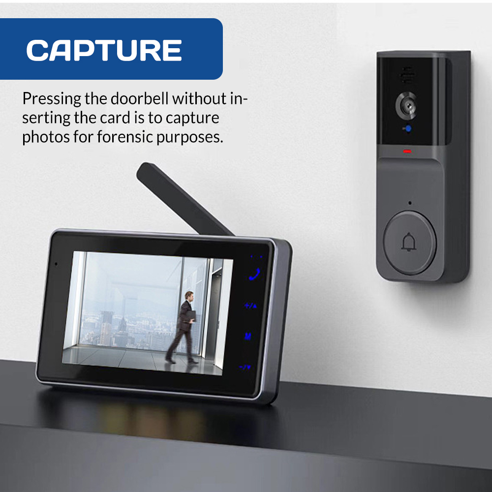 Bel Pintu Interkom Visual Nirk - Home Security Premium ulasan dan harga
