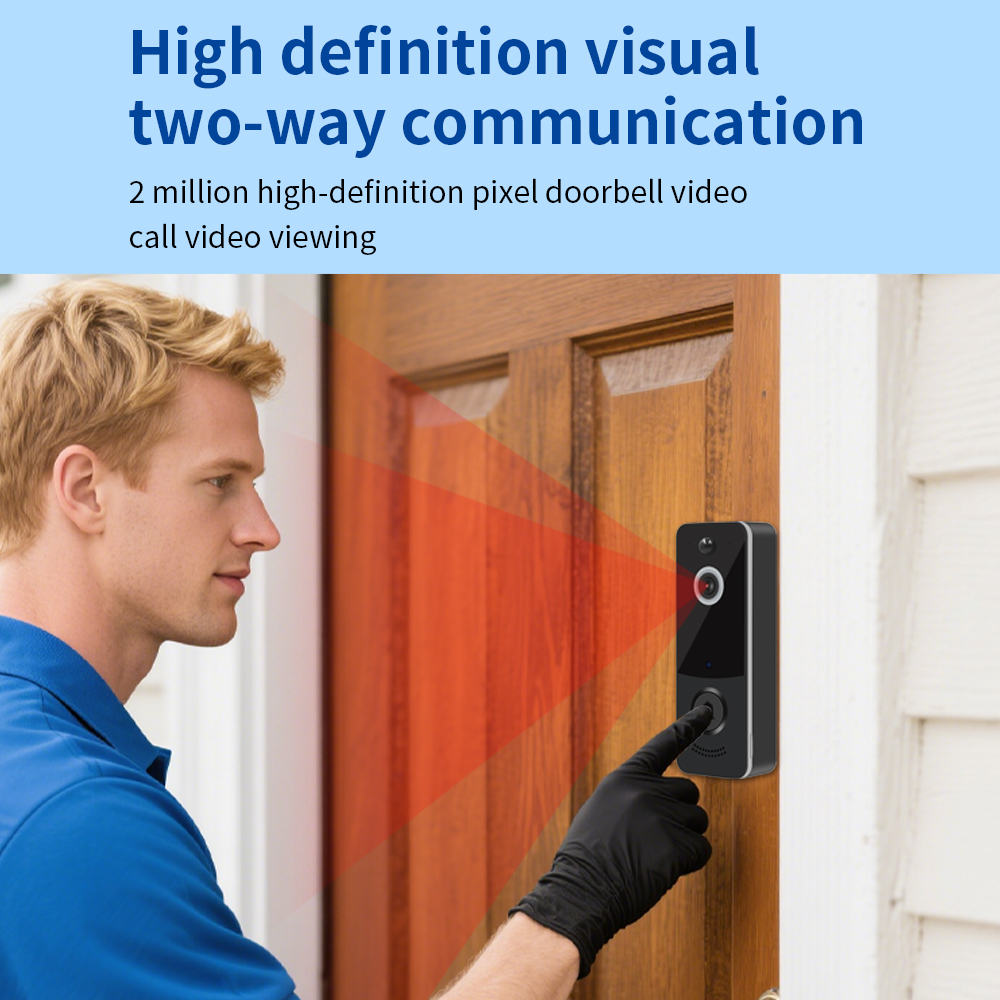 Bel Pintu Video WIFI 1080P Apl - Home Security Premium ulasan dan harga