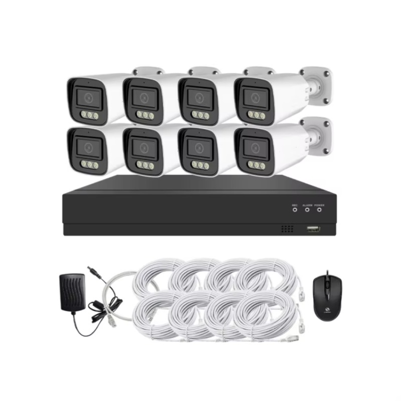 Kit Kamera CCTV 4ch 8ch Full H - Home Security Kit ulasan dan harga