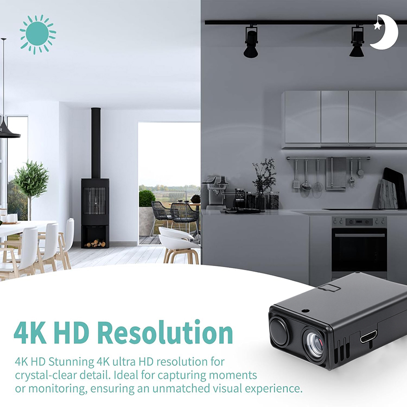 Kamera Keamanan WiFi 4K dengan - Home Security Premium ulasan dan harga