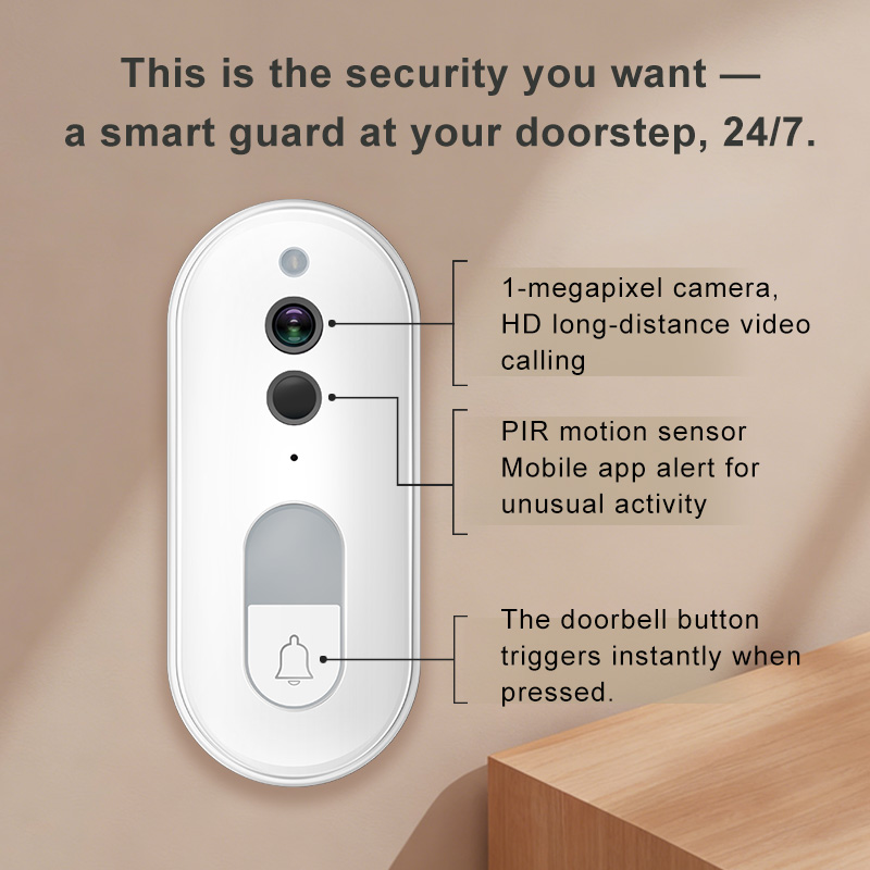 Tuya Bel Pintu Video Pintar Ni - Home Security Premium ulasan dan harga