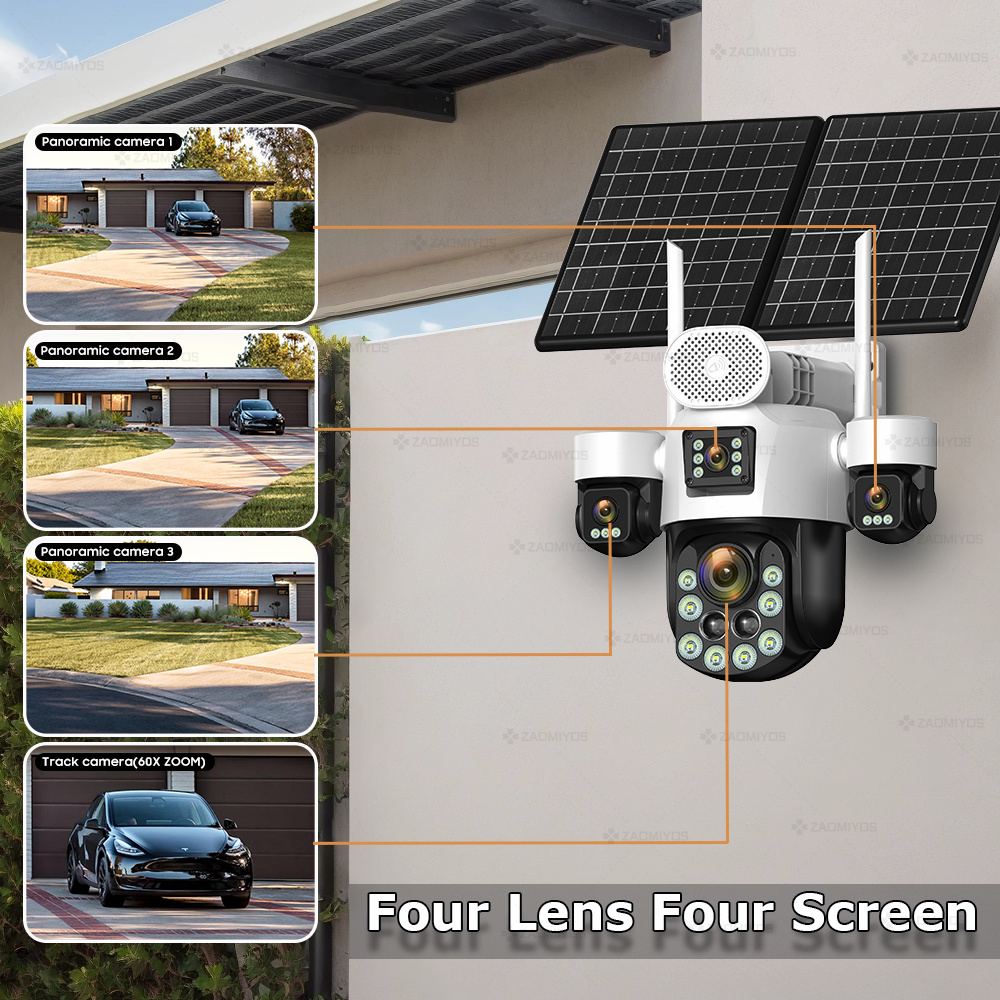 4 Lensa Luar Ruangan 360 °   K - Home Security Upgrades ulasan dan harga