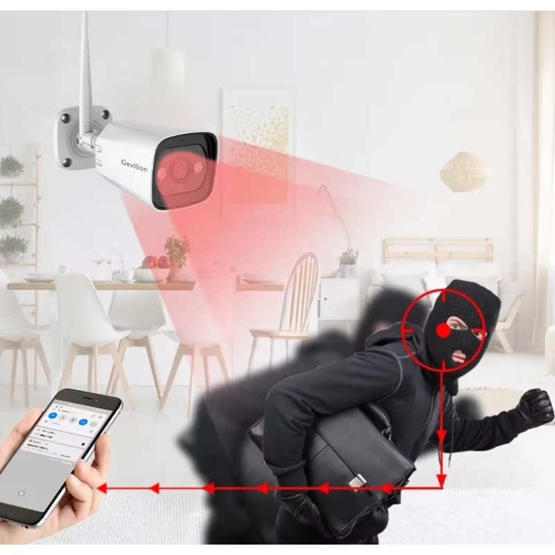 Sistem Kamera Keamanan Dalam R - Home Security System ulasan dan harga