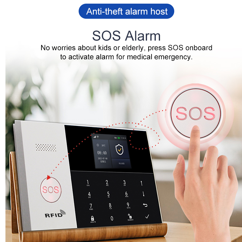 PGST PG-105 Sistem Alarm Keama - Home Security Kit ulasan dan harga