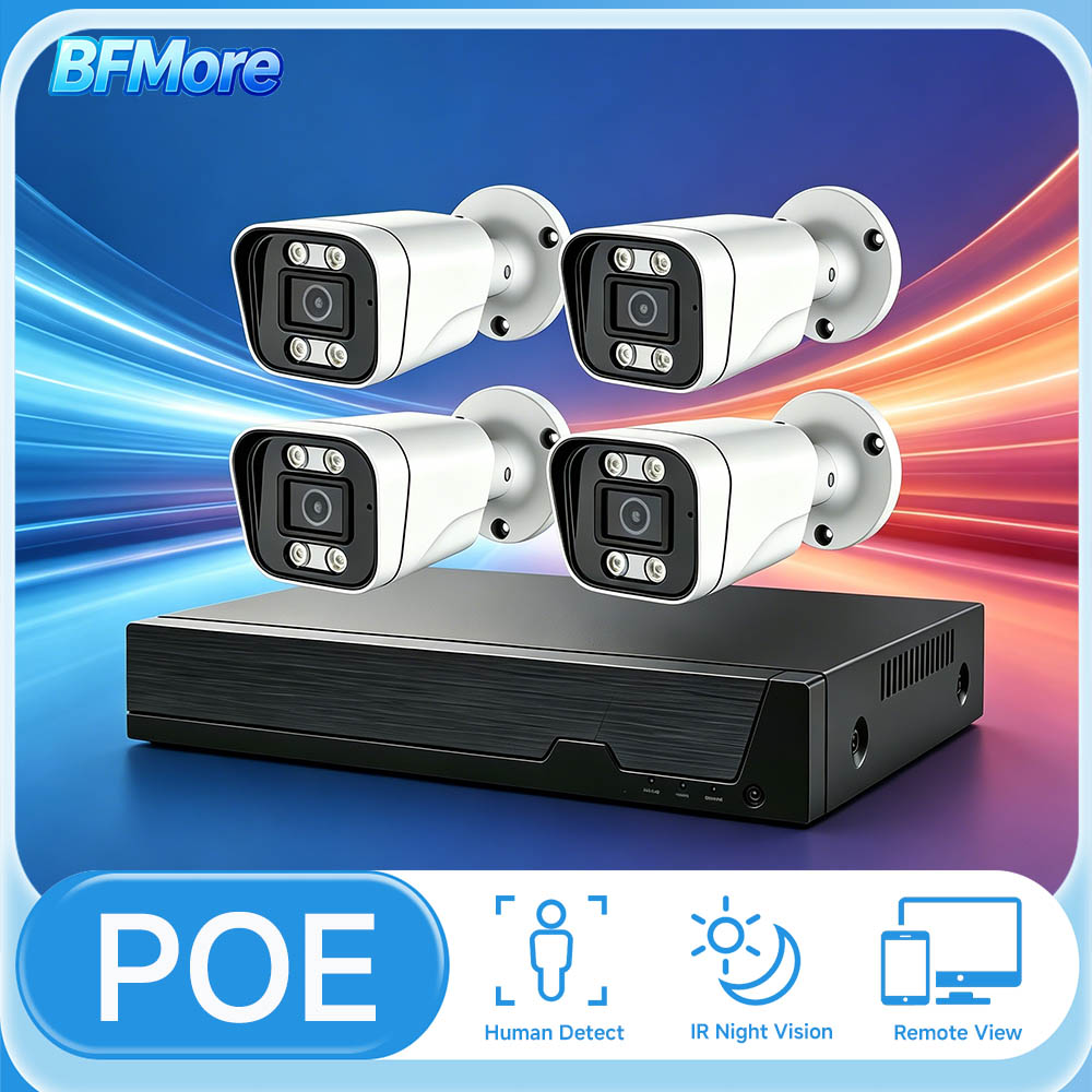 BFMore 8MP 4K Ai Sistem Keaman - Home Security Kit ulasan dan harga