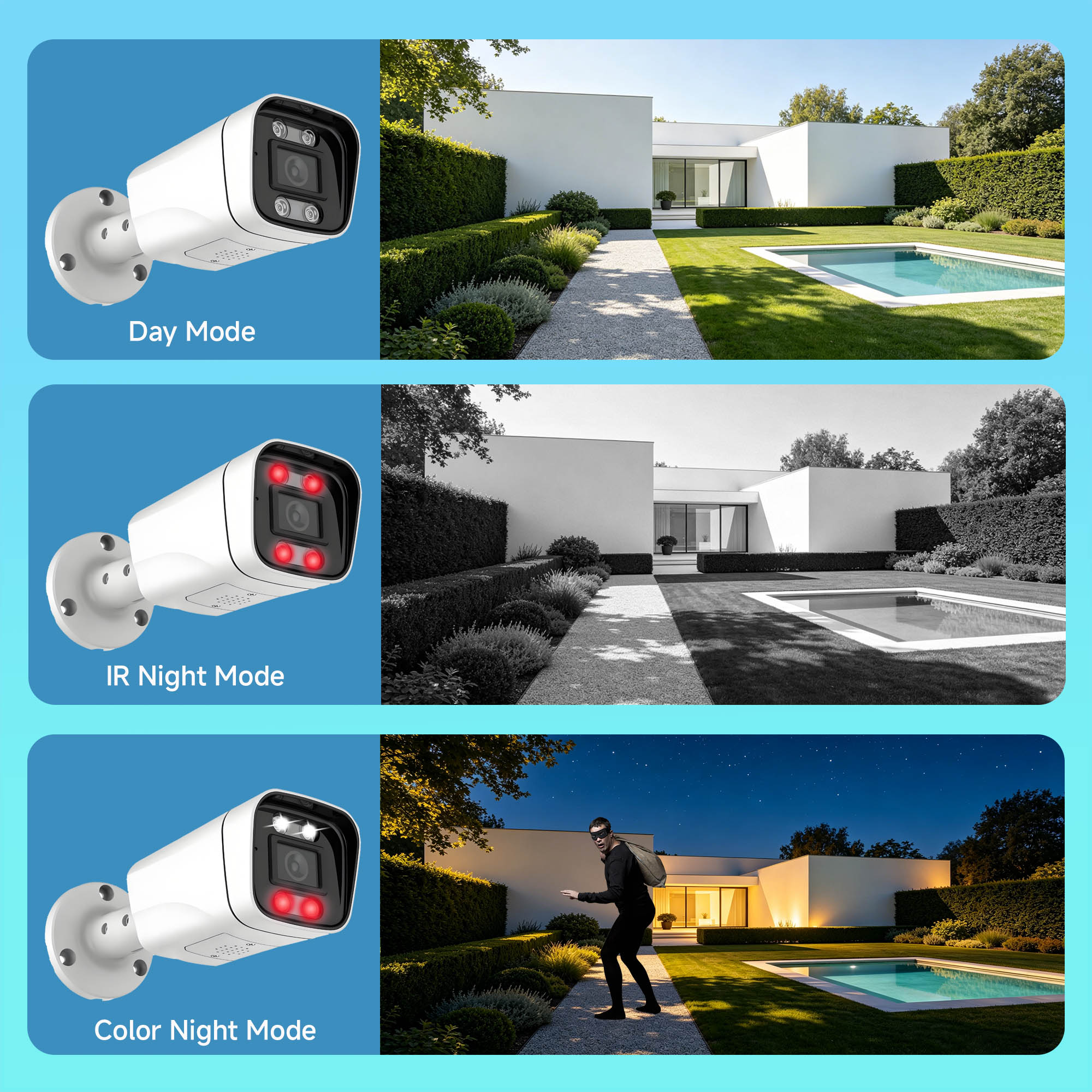 BFMore 8MP 4K Ai Sistem Keaman - Home Security Kit ulasan dan harga