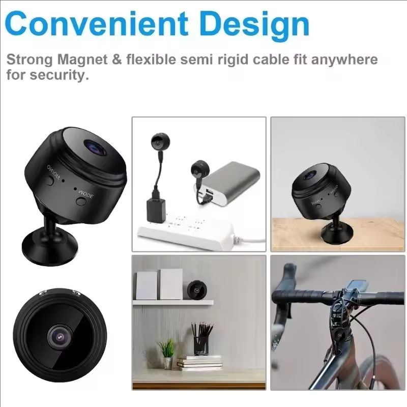 Kamera WiFi Nirkabel A9, Perek - Home Security Premium ulasan dan harga