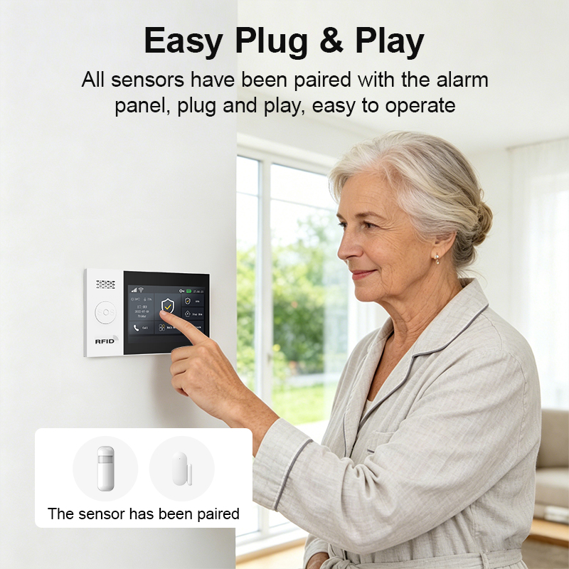 PGST 2G GSM WiFi Alarm System  - Home Security Technician ulasan dan harga