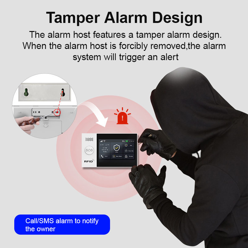 PGST 2G GSM WiFi Alarm System  - Home Security Technician ulasan dan harga