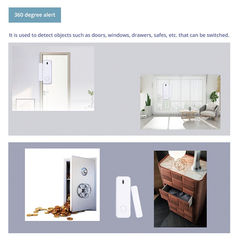 D10 Alarm Sensor Pintu Jendela - Home Security Kit ulasan dan harga