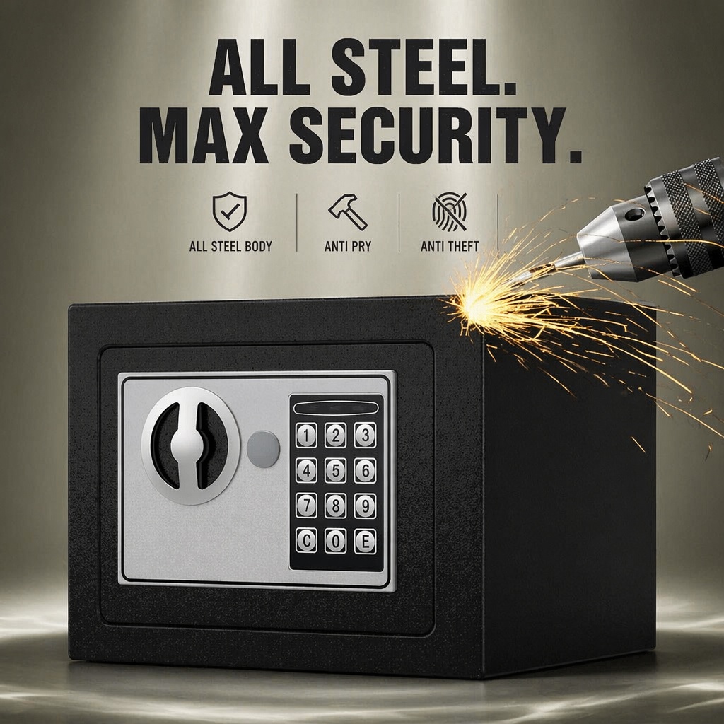 Kotak Brankas Digital Elektron - Home Security Upgrades ulasan dan harga