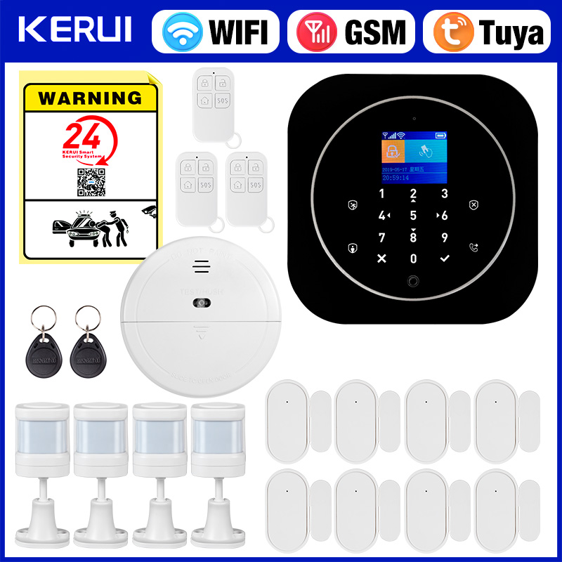 KERUI G12 Kit Sistem Alarm Rum - Home Security Technician ulasan dan harga