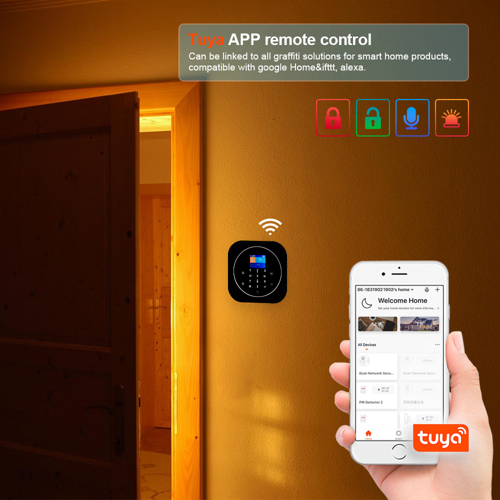 KERUI G12 Kit Sistem Alarm Rum - Home Security Technician ulasan dan harga