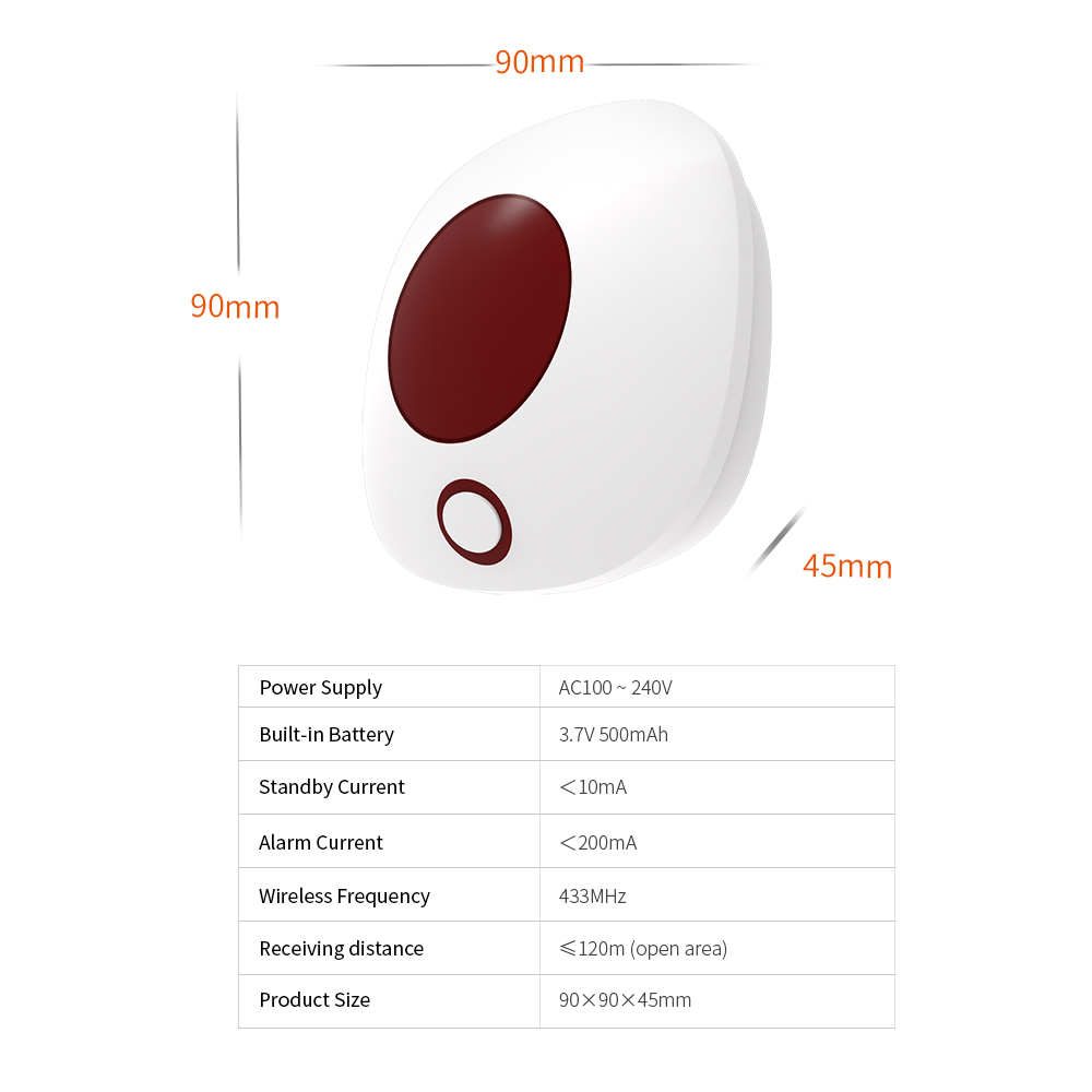 Staniot Sirene Nirkabel Dalam  - Home Security Kit ulasan dan harga