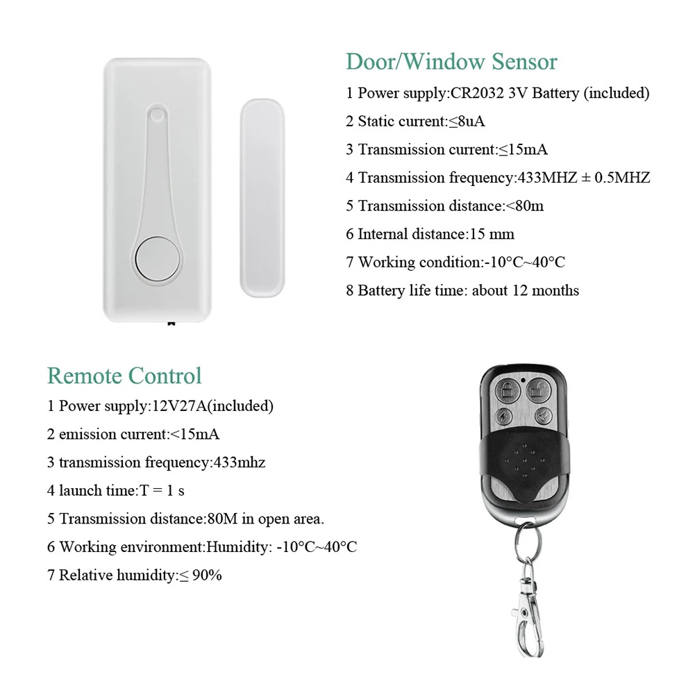 AA60-Tuya Kit Sistem Alarm Kea - Home Security Kit ulasan dan harga