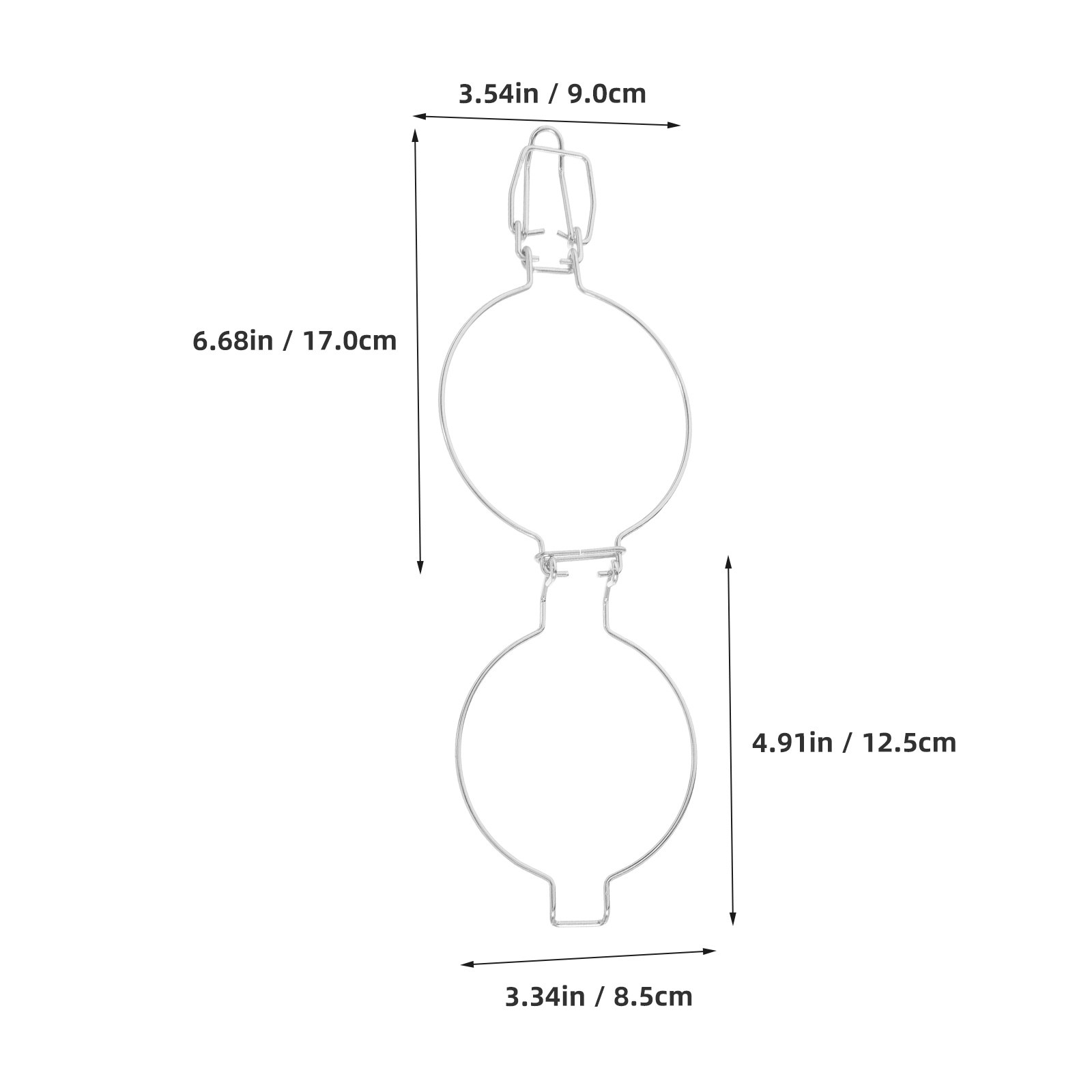 6 Buah Penjepit Pengunci Kawat - Home Security Ring ulasan dan harga