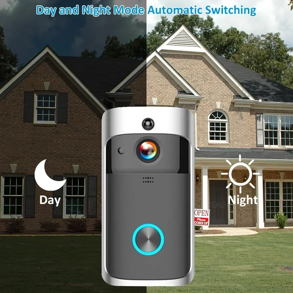 Kamera Bel Pintu Nirkabel WIFI - Home Security Premium ulasan dan harga
