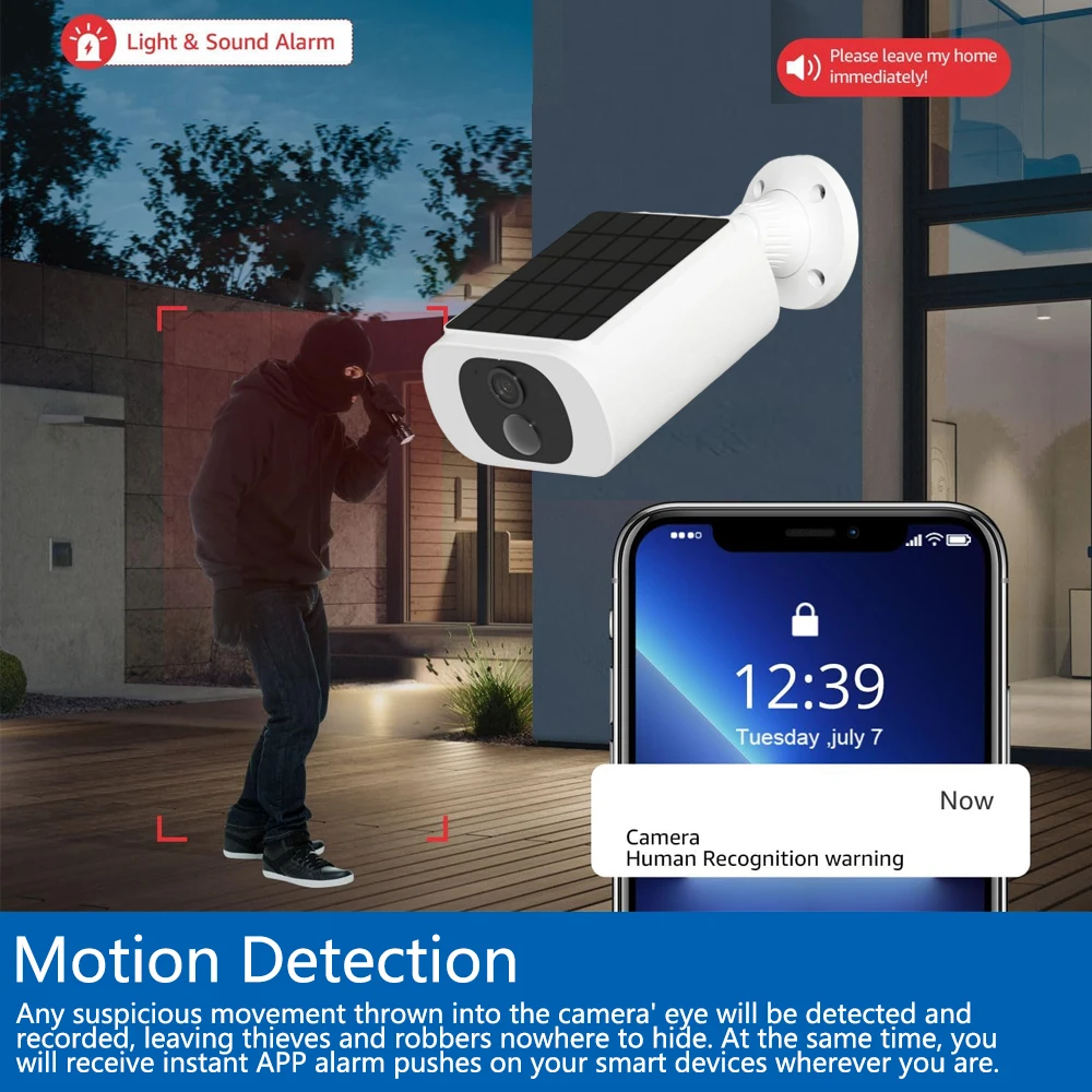 Kamera Keamanan Tenaga Surya T - Home Security Upgrades ulasan dan harga
