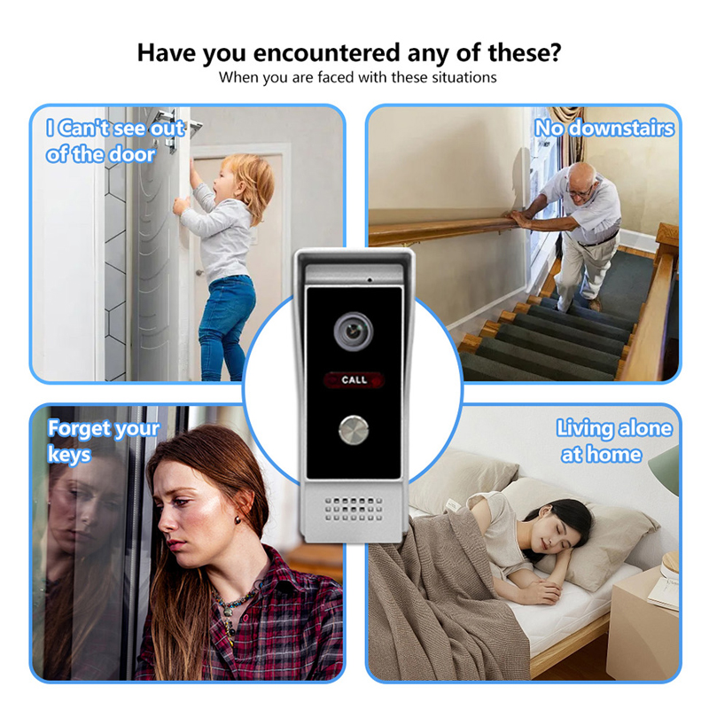 Layar IPS 4.3 inci Interkom Be - Peephole Camera Viewer ulasan dan harga