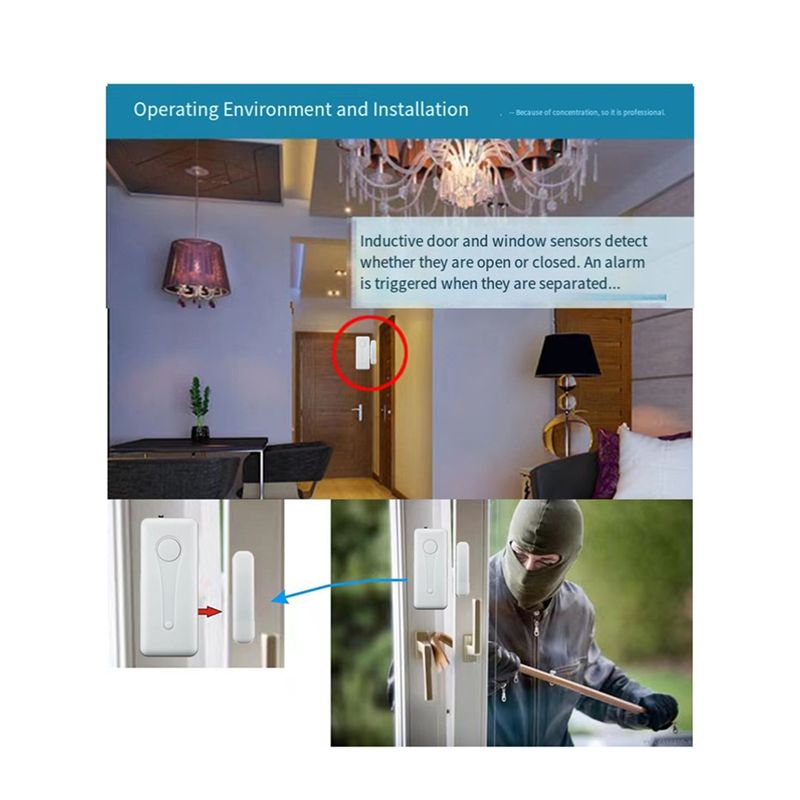 【To&On-E】 Sensor Pintu & Jende - Home Security Kit ulasan dan harga
