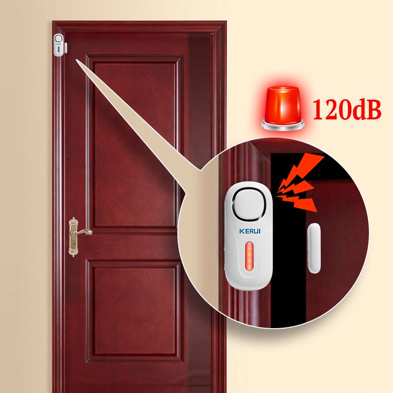 KERUI Sensor pencuri nirkabel  - Home Security Kit ulasan dan harga