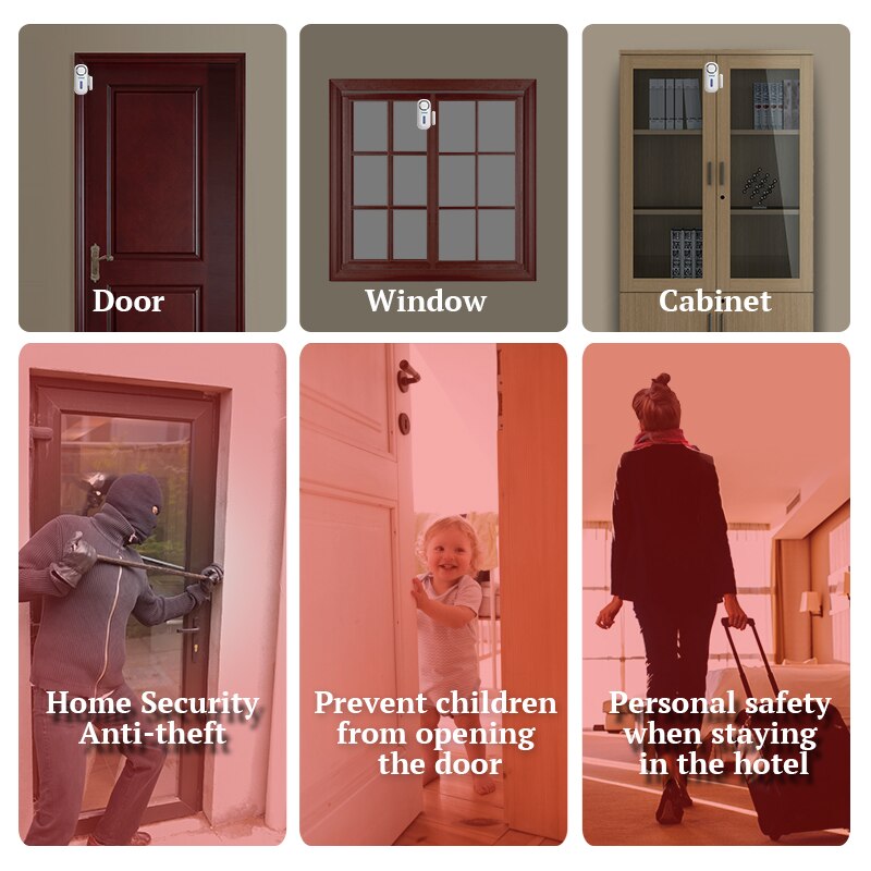 KERUI Sensor pencuri nirkabel  - Home Security Kit ulasan dan harga