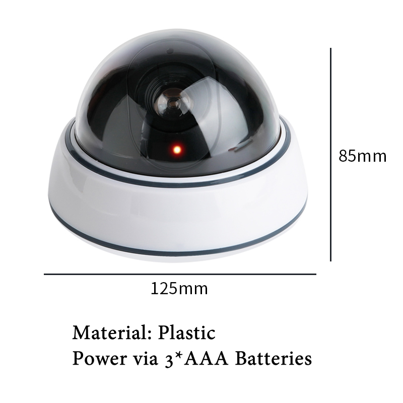 Kamera Kubah Palsu Hitam/Putih - Home Security Upgrades ulasan dan harga